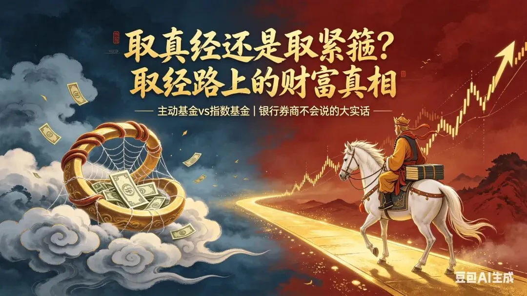 主动基金 vs 指数基金|银行券商不会说的大实话