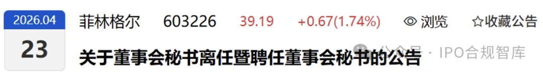 刚刚!券商一哥投行副总裁,出任上市公司董秘!