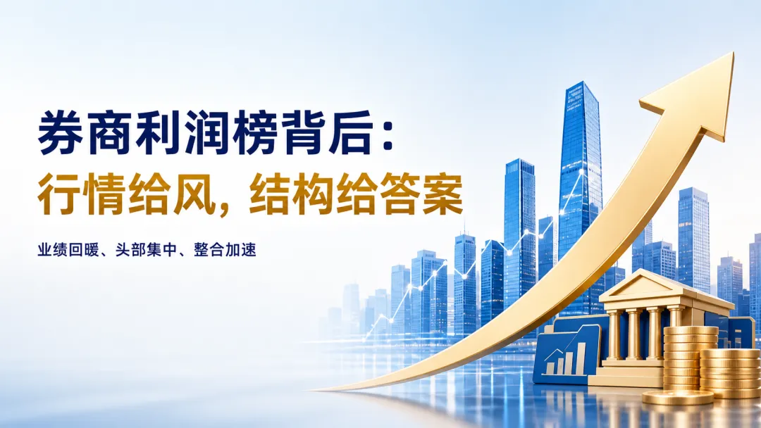 券商利润榜背后:行情给风,结构给答案