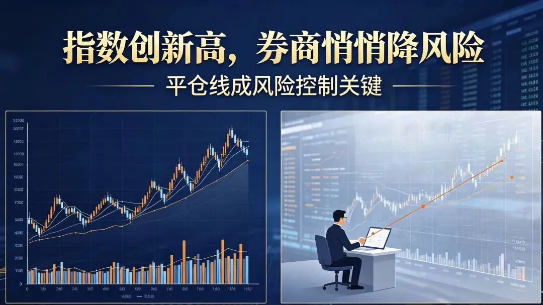 你看到指数还在创新高,券商却在通过降低平仓线悄悄降风险