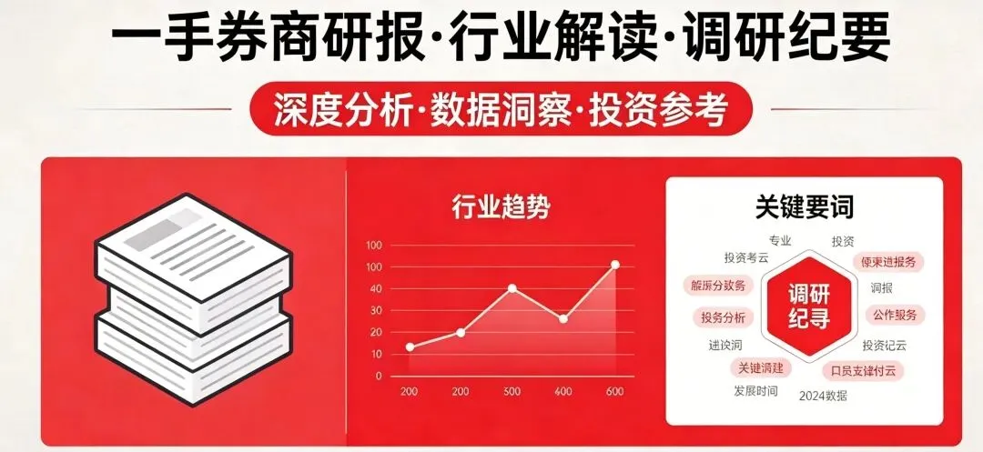 券商研报聚焦(周一增量信息全更新5.25)