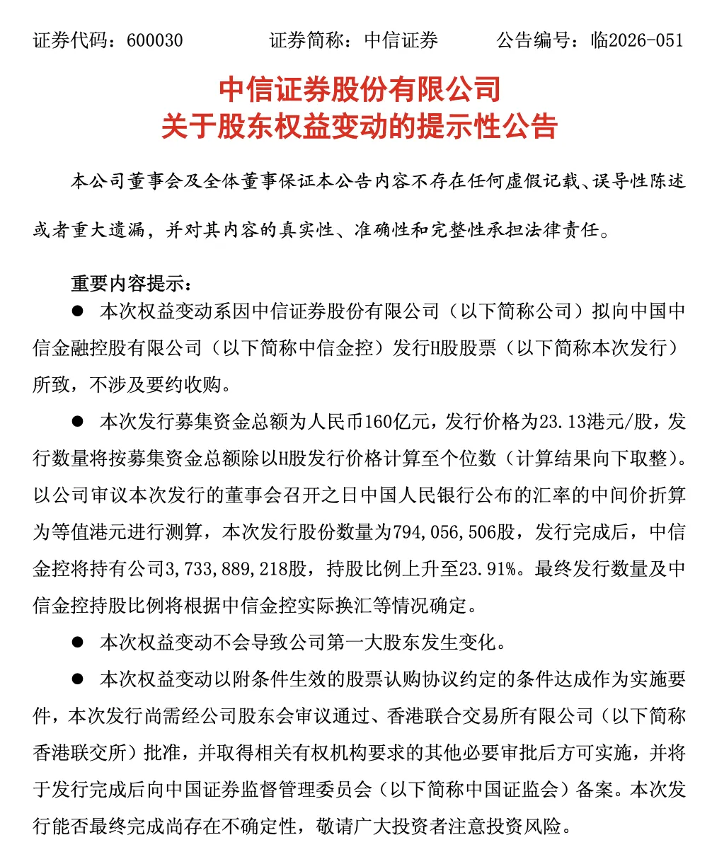 券商龙头,大消息