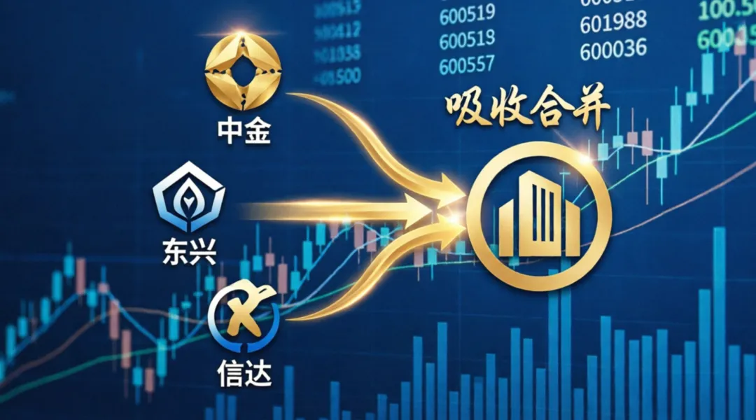 券商航母启航!中金公司吸收合并两大券商议案通过,债权人45天申报期开启