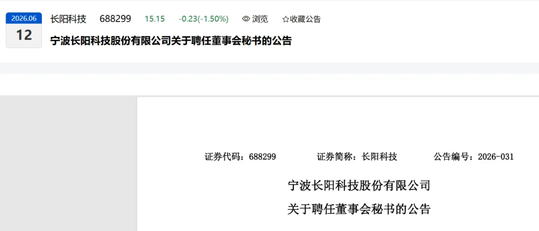 刚刚!一位券商发展研究中心分析师出任上市公司董秘!!