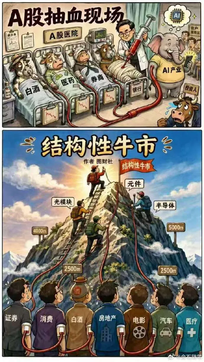 老登集体破防?保险杀跌6%,银行、券商都emo了,红利低波成了高波