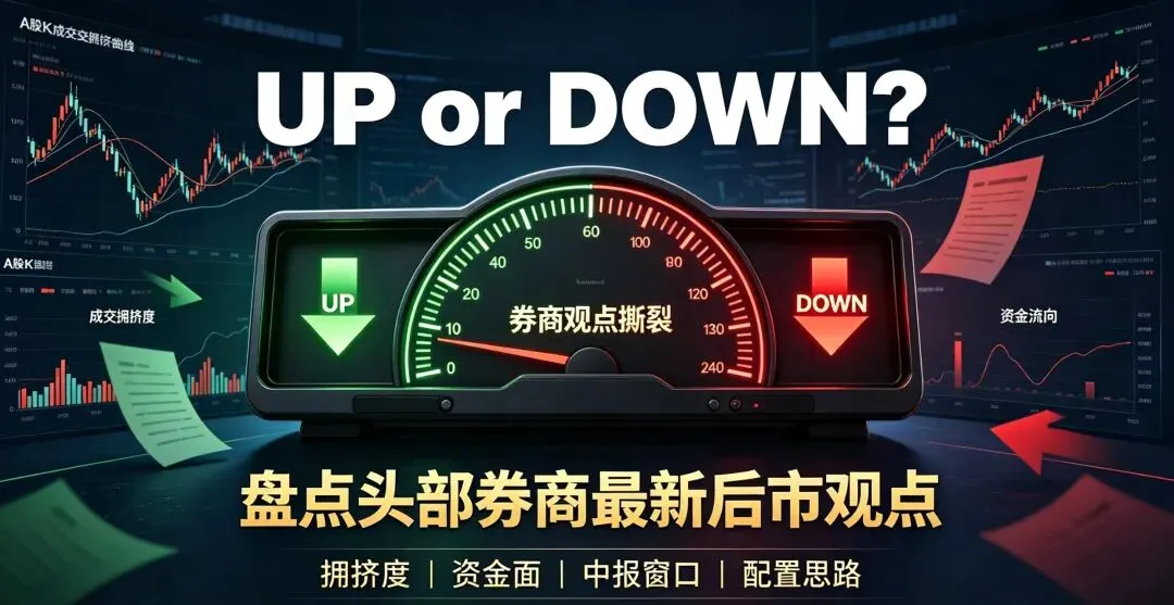up or down?最新头部券商后市观点多空分歧,站哪一家?