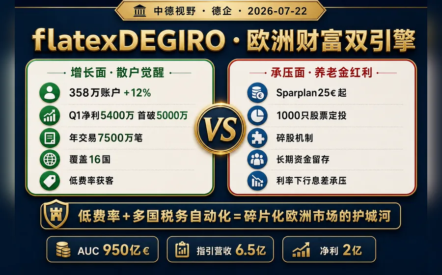 欧洲散户券商爆发:flatexDEGIRO提前一年完成年度目标